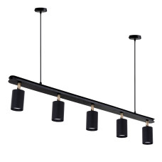 Люстра (світильник підвісний) Chime GU10 СL90-5 Black (1092011)