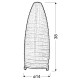 Настільна лампа Candellux 41-89376 PAPIRUS