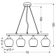 Люстра Candellux 34-59628 SIRIUS