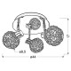 Люстра Candellux 98-13750 COLLAR