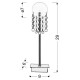 Настільна лампа Candellux 41-02795 LUXOR