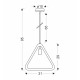 Люстра Candellux 31-28716 Triun