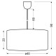 Люстра Candellux 31-06172 ONDA