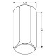 Точковий світильник Candellux 2282855 TUBA