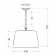 Люстра Candellux 31-07155 GILLENIA