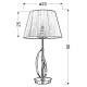 Настільна лампа Candellux 41-55071 DIVA