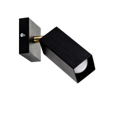 Бра (настінний світильник) Chime Q W110 Black (1051511)