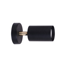 Бра (світильник настінний) Chime GU10 W90 Black (1091111)