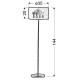 Торшер Candellux 51-81158 DECOR