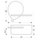 Настінний світильник Candellux 21-85108 BALOON