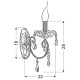 Бра Candellux 21-97609 AURORA