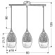 Люстра Candellux 33-51585 CELIA