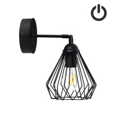 Бра з вимикачем Dribble W160-BT Black (2121511)