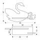 Настінний світильник Candellux 21-75598 SWAN