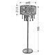 Торшер Candellux 53-80465 Astor