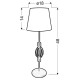 Настільна лампа Candellux 41-99580 ROSETTE