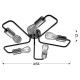 Люстра Candellux 35-66930 HERPE