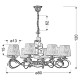 Люстра Candellux 38-23469 DENIS
