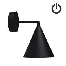 Бра з вимикачем Mont W180-BT Black (1351511)