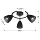 Спот Candellux 98-67180 COTY