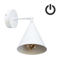 Бра з вимикачем Mont W180-BT White (1351512)