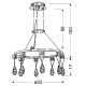 Люстра Candellux 38-26064 PRISMA