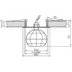 Точковий світильник Candellux 2286658 SK-27