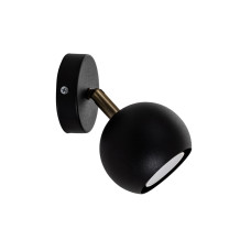 Бра (світильник настінний) Bowl GU10 W90 Black (1313211)