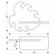 Настінний світильник Candellux 21-00941 Monstera