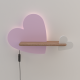 Настінний світильник Candellux 21-84552 Heart