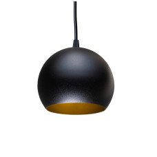 Світильник підвісний (люстра) Bowl P150 Black/Gold (1312114)