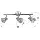 Спот Candellux 93-00453 GLOSSY