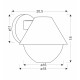 Вуличне бра Candellux 21-32256 Hendera