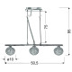 Люстра Candellux 33-14085 WIND