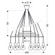 Люстра Candellux 38-70951 ALTO