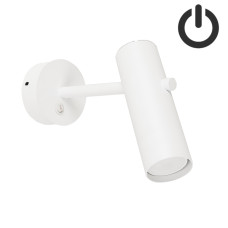 Бра з вимикачем Tukan GU10 WR280-BT White (1011812)