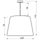 Люстра Candellux 31-32324 AMERICANO