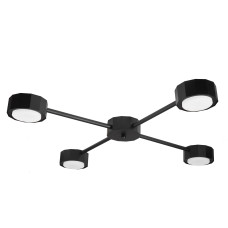 Люстра (світильник стельовий) Quant GX53 C4-350 Black (7032011)