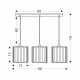 Люстра Candellux 33-21120 Glassia