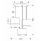 Люстра Candellux 33-37602 PANDY