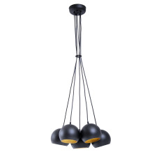 Люстра (світильник підвісний) Bowl С150-5 Black/Gold (1311314)