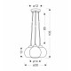Люстра Candellux 33-16416 Nubia