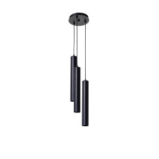 Люстра (світильник підвісний) Chime GU10 СD57-400-3 Black (1091911)