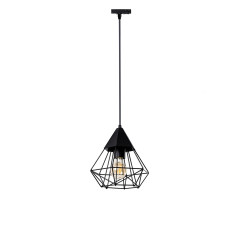Трековий світильник підвісний Тrack Quarz TP220-1000 Black (5021211)