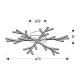 Люстра Candellux A0017-130 SAMOS