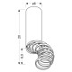 Точковий світильник Candellux 2277110 TUBA