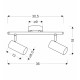 Спот Candellux 92-01665 Colly