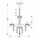 Люстра Candellux 38-30337 Cristallo