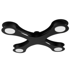 Люстра (світильник стельовий) Molecula GX53 C4-310 Black (1441011)