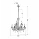 Люстра Candellux 38-94653 MARIA TERESA